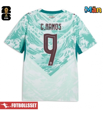 Portugal Goncalo Ramos #9 Bortatröja VM 2026 Kortärmad